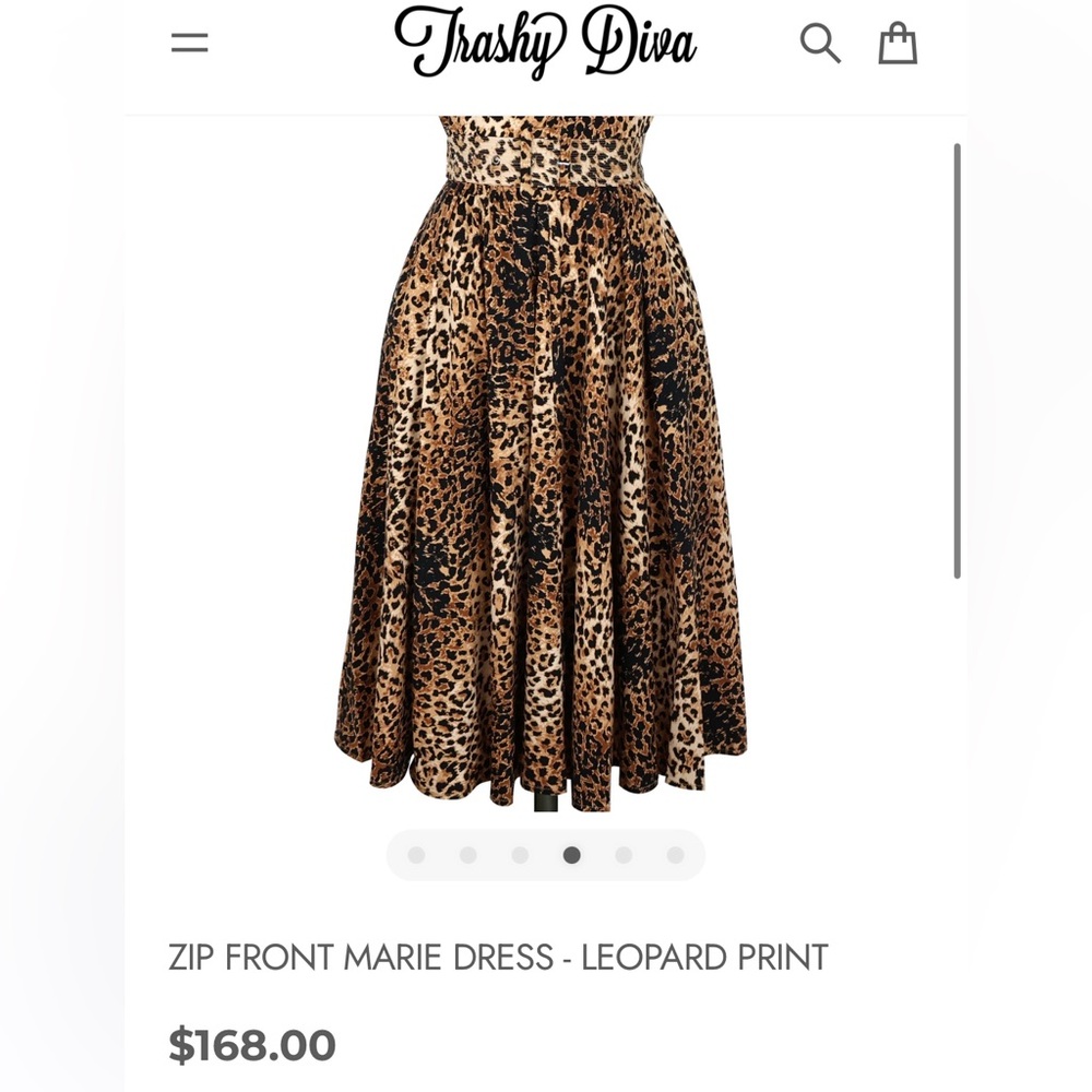 Trashy Diva Zip Front Crawfish Dress - Picture 9 of 9